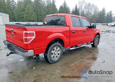 2009 Ford F150 Supercrew из США, поврежденный, VIN 1FTRW12809FA20516